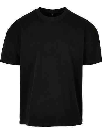 Build Your Brand - Camiseta de Algodón Pesado para Hombre