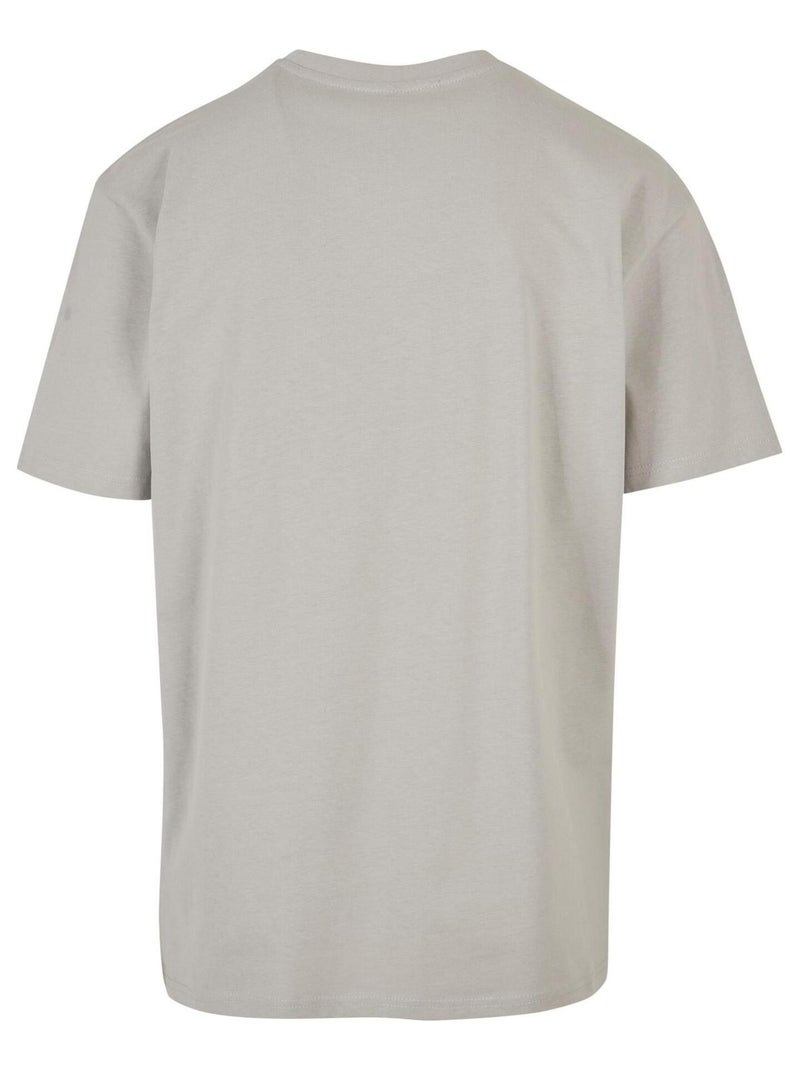 Build Your Brand - Camiseta de Pesado para Adultos Unisex Gris medio - Kiabi