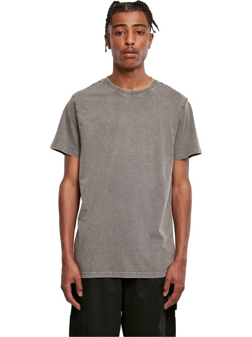 Build Your Brand - Camiseta Diseño Lavado Ácido para Hombre - Kiabi Build Your Brand - Camiseta Diseño Lavado Ácido para Hombre - Kiabi