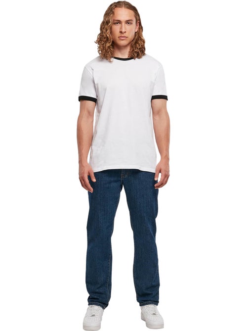 Build Your Brand - Camiseta Diseño Ringer para Hombre - Kiabi