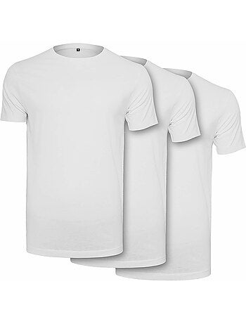 Build Your Brand - Camiseta para Hombre - Pack de 3
