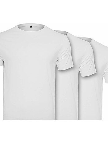 Build Your Brand - Camiseta para Hombre - Pack de 3