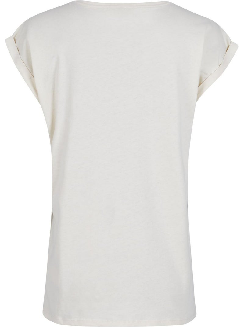 Build Your Brand - Camiseta para Mujer Blanco nacarado - Kiabi