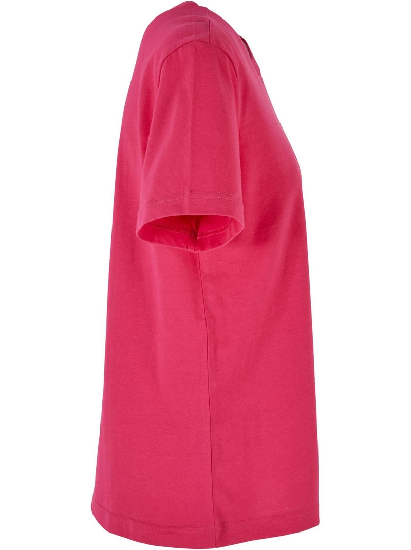 Build Your Brand - Camiseta para Mujer Rosa claro - Kiabi