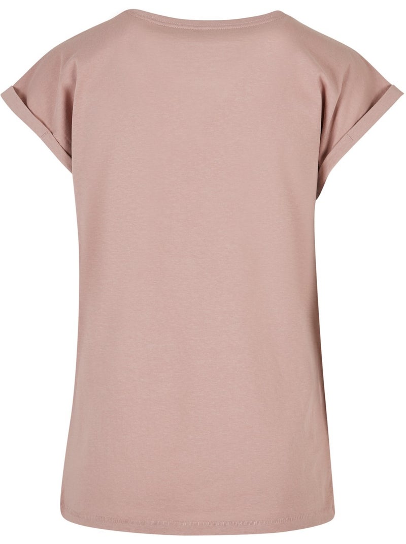 Build Your Brand - Camiseta para Mujer Rosa pálido - Kiabi