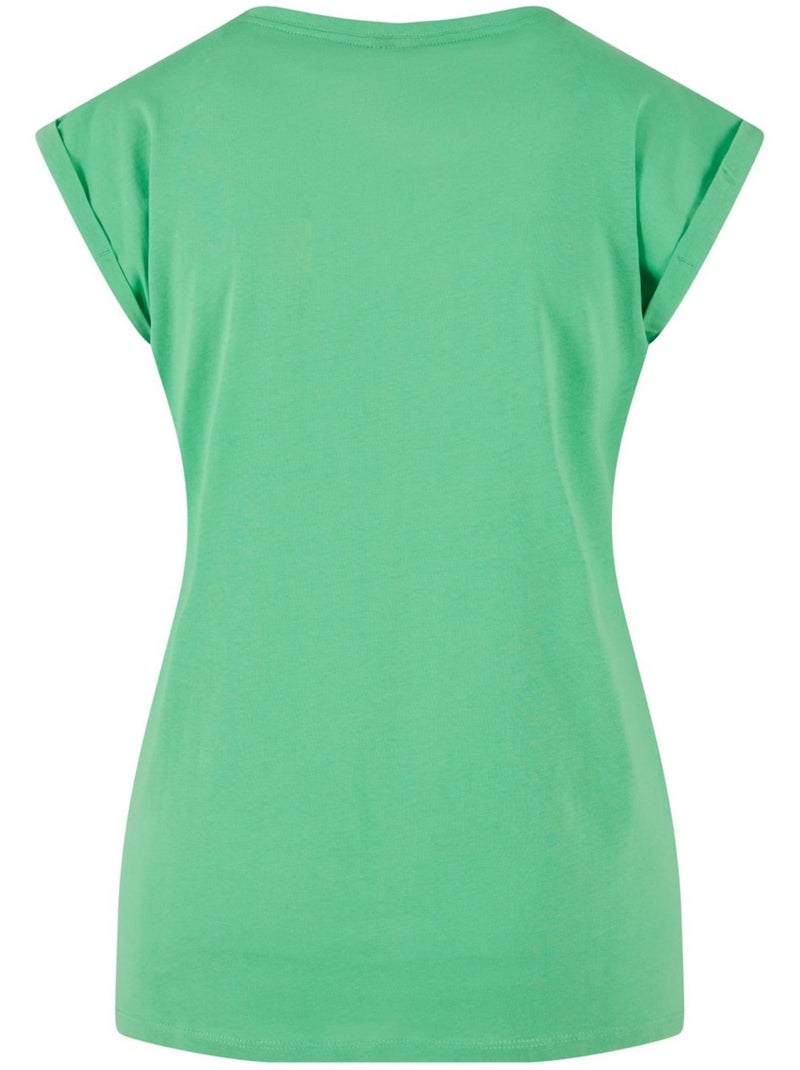 Build Your Brand - Camiseta para Mujer Verde - Kiabi