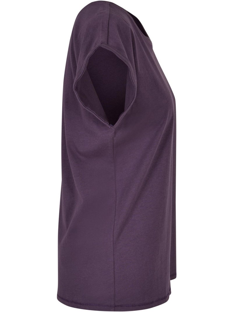 Build Your Brand - Camiseta para Mujer Violeta oscuro - Kiabi
