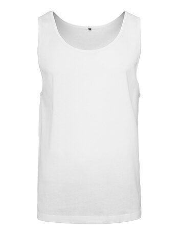 Build Your Brand - Camiseta Sin Mangas de Jersey para Adultos Unisex