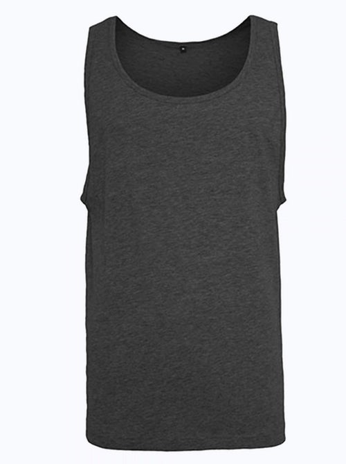 Build Your Brand - Camiseta Sin Mangas Diseño Jaspeado de Jersey para Hombre - Kiabi Build Your Brand - Camiseta Sin Mangas Diseño Jaspeado de Jersey para Hombre - Kiabi