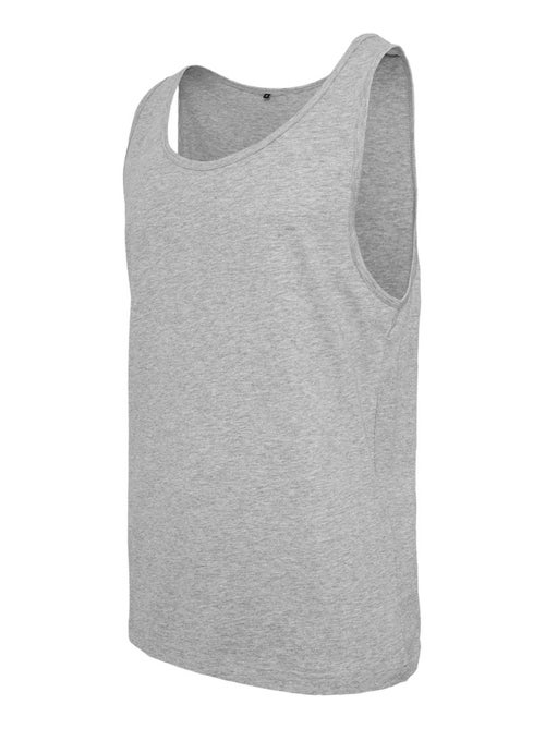 Build Your Brand - Camiseta Sin Mangas Diseño Lisos de Jersey para Hombre - Kiabi Build Your Brand - Camiseta Sin Mangas Diseño Lisos de Jersey para Hombre - Kiabi