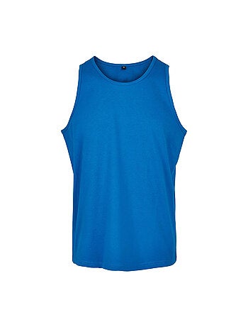 Build Your Brand - Camiseta Sin Mangas Lisos para Hombre
