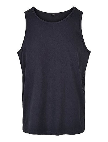 Build Your Brand - Camiseta Sin Mangas Lisos para Hombre