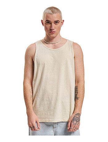 Build Your Brand - Camiseta Sin Mangas Lisos para Hombre