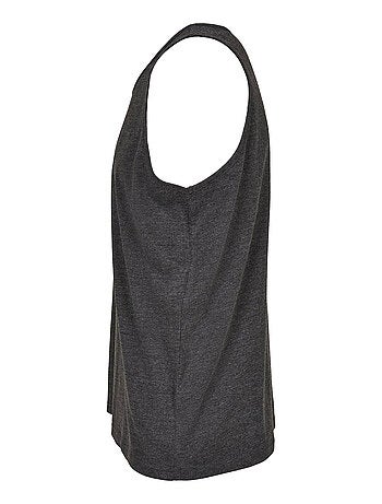 Build Your Brand - Camiseta Sin Mangas Lisos para Hombre