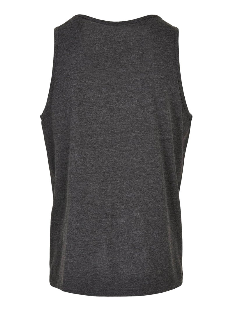 Build Your Brand - Camiseta Sin Mangas Lisos para Hombre Gris negro - Kiabi