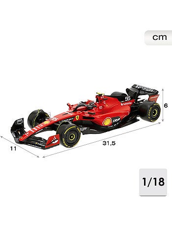Burago coche 1:18 ferrari sf-23 carlos sainz f1 2023