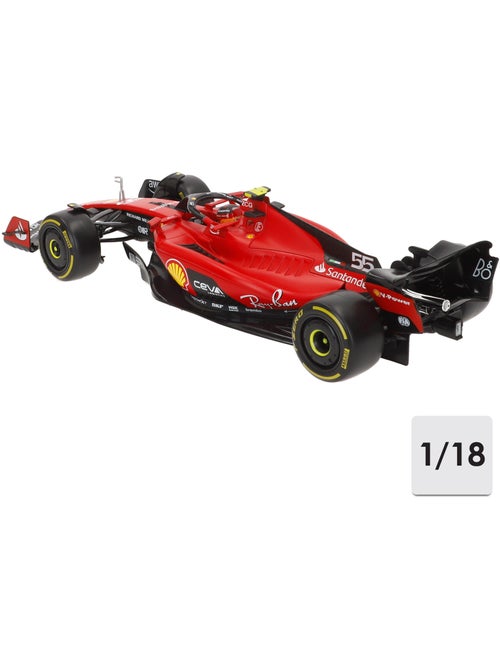 Burago coche 1:18 ferrari sf-23 carlos sainz f1 2023 - Kiabi