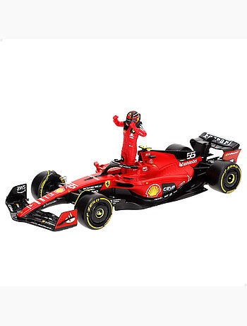 Burago coche 1:24 ferrari racing sf-23 sainz f1 2023