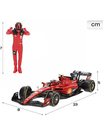 Burago coche 1:24 ferrari racing sf-23 sainz f1 2023