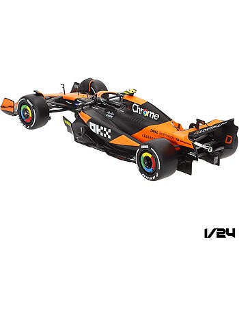 Burago coche 1:24 mclaren mcl38 lando norris f1 2024