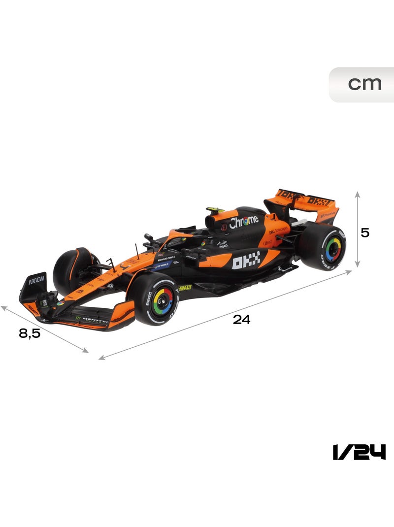 Burago coche 1:24 mclaren mcl38 lando norris f1 2024 N/D - Kiabi