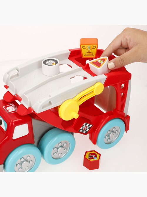 Burago junior camión interactivo con coches lamborghini y accesorios - Kiabi