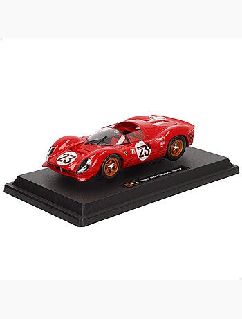 Burago maqueta coche ferrari 330 p4 daytona #23 1:24