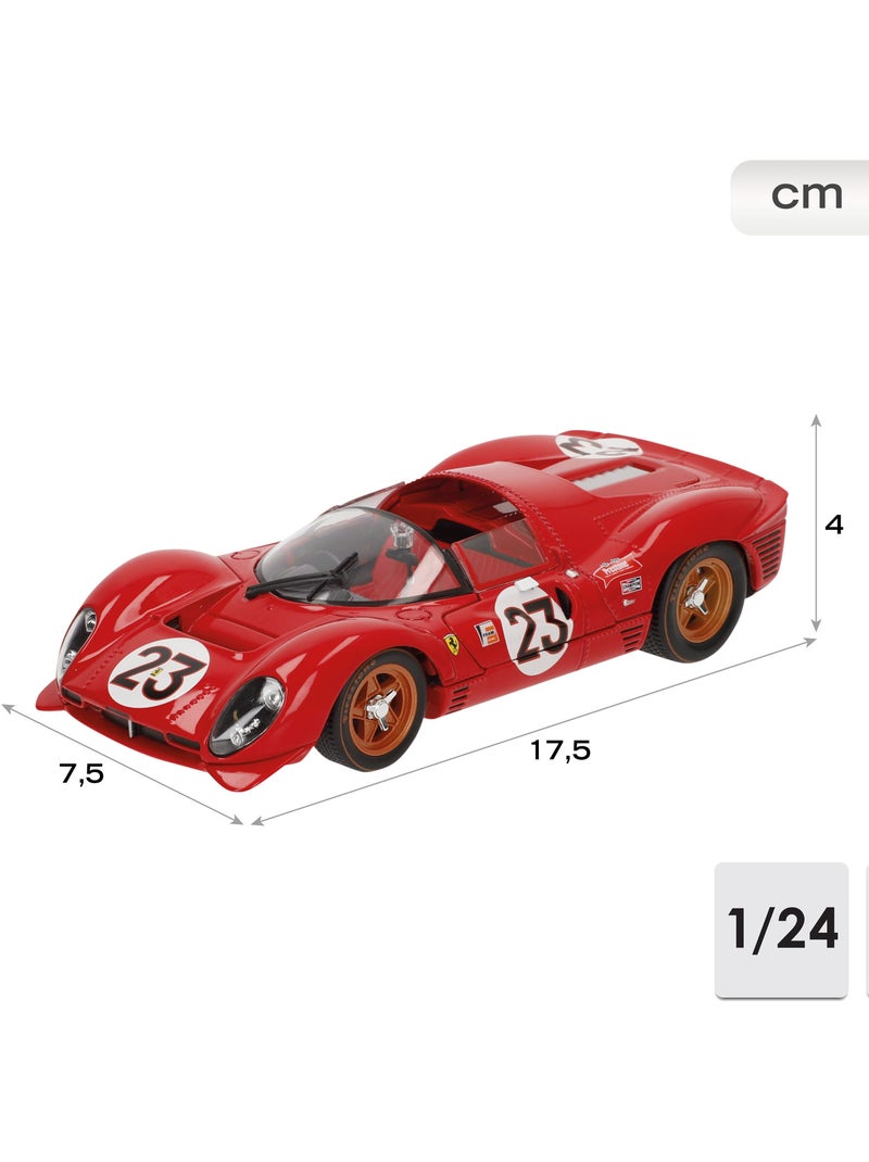 Burago maqueta coche ferrari 330 p4 daytona #23 1:24 N/D - Kiabi