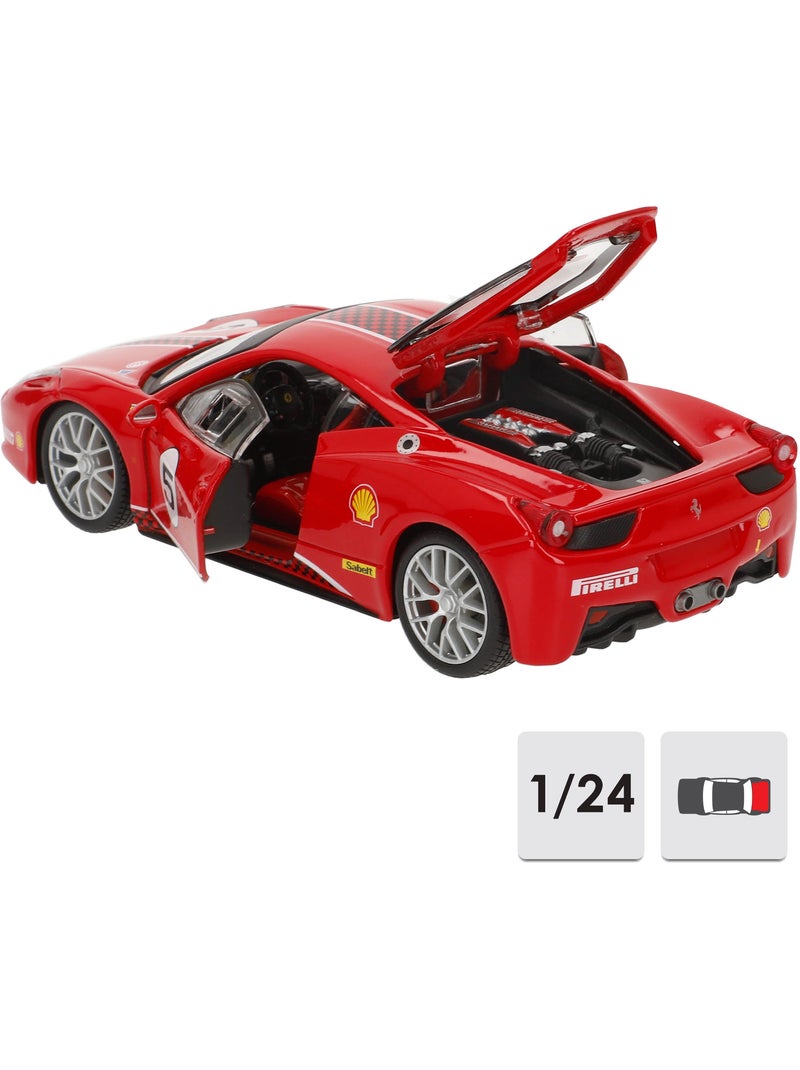 Burago maqueta coche ferrari 458 challenge nº5 1:24 N/D - Kiabi
