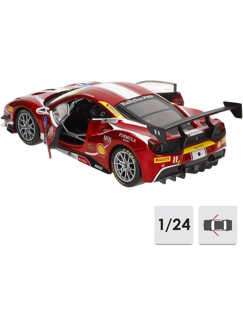 Burago maqueta coche ferrari 488 challenge #11 1:24 N/D - Kiabi