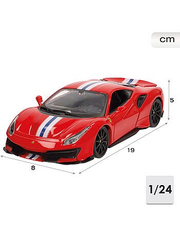 Burago maqueta coche ferrari 488 pista 1:24
