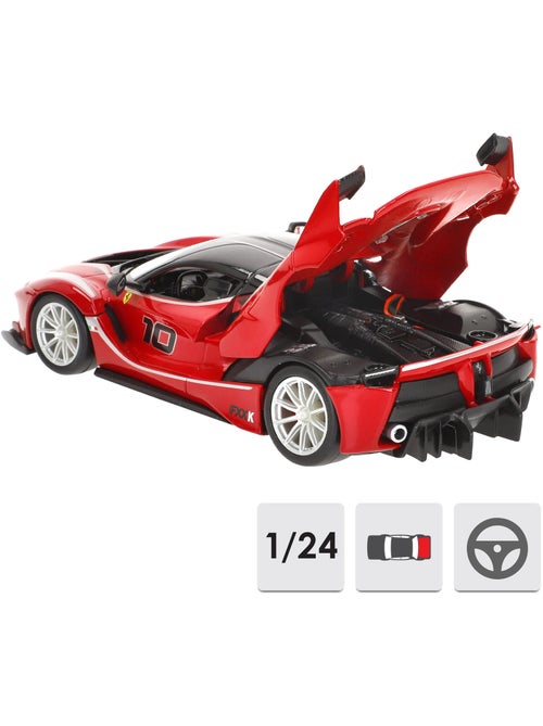 Burago maqueta coche ferrari fxx-k #10 1:24 - Kiabi