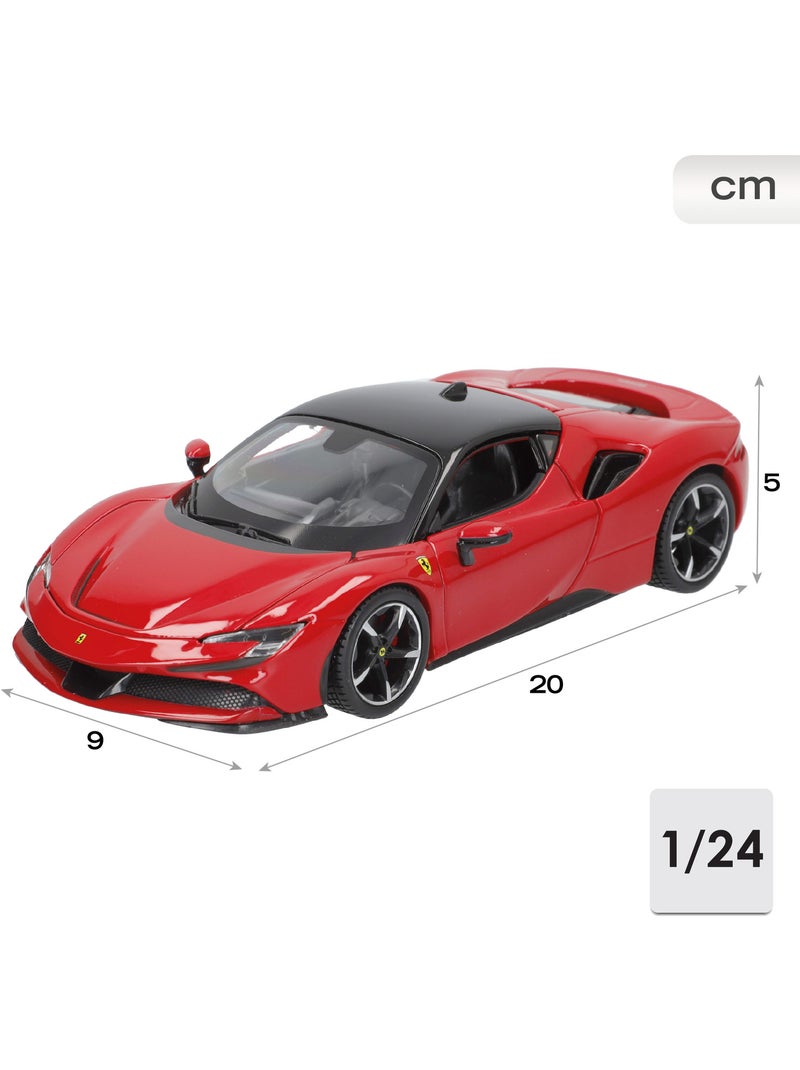 Burago maqueta coche ferrari sf90 stradale 1:24 N/D - Kiabi