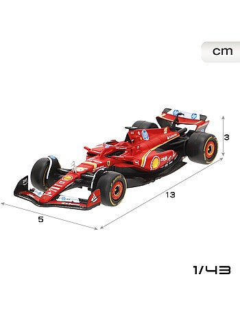 Burago set 2 coches 1:43 ferrari sf-24 sainz y leclerc f1 2024