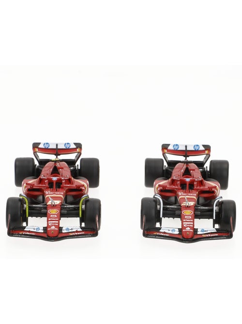 Burago set 2 coches 1:43 ferrari sf-24 sainz y leclerc f1 2024 - Kiabi