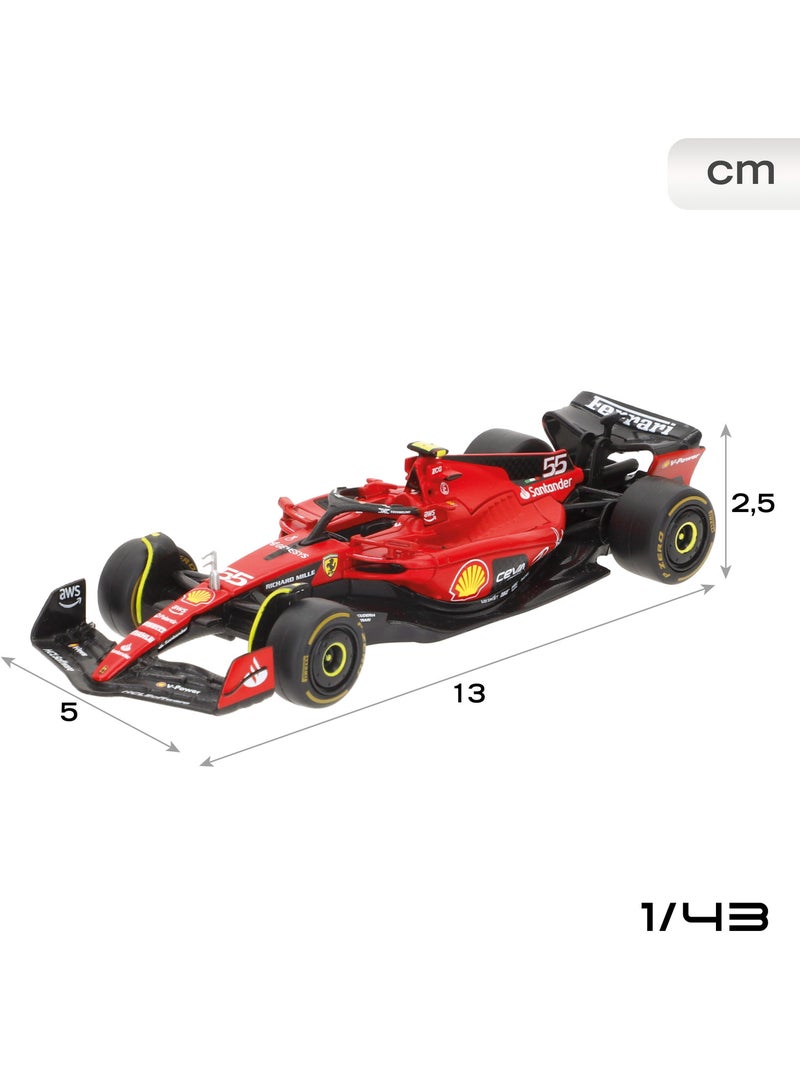 Burago set 4 coches 1:43 f1 ferrari f1-75 y sf-23 sainz y leclerc N/D - Kiabi