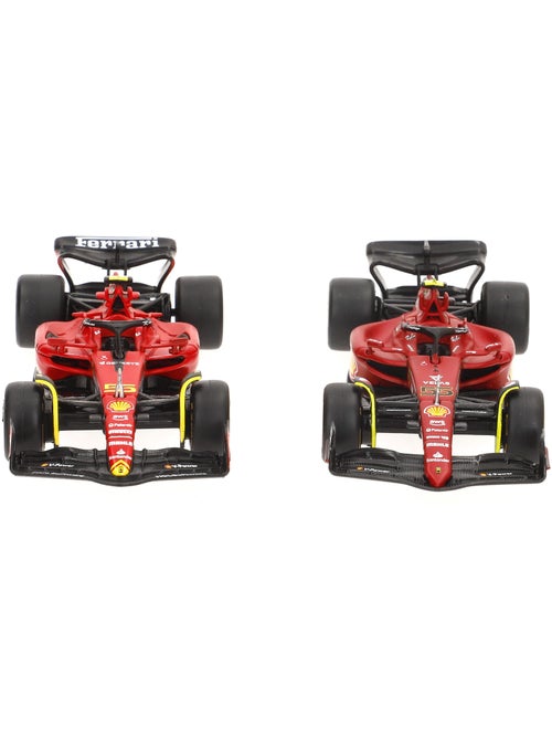 Burago set 4 coches 1:43 f1 ferrari f1-75 y sf-23 sainz y leclerc - Kiabi