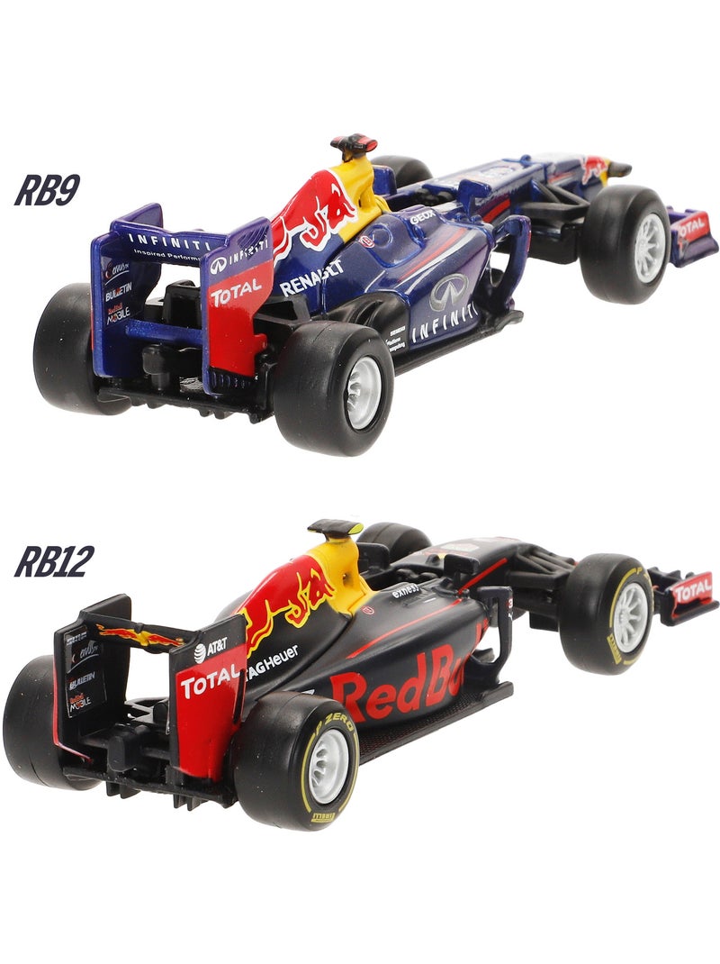 Burago set 7 coches colección 1:43 f1 red bull con expositor N/D - Kiabi
