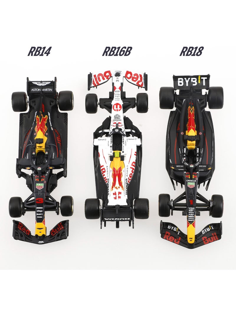 Burago set 7 coches colección 1:43 f1 red bull con expositor N/D - Kiabi