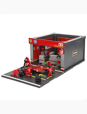 Burago set box ferrari sf23 f1 2023 carlos sainz 1:43
