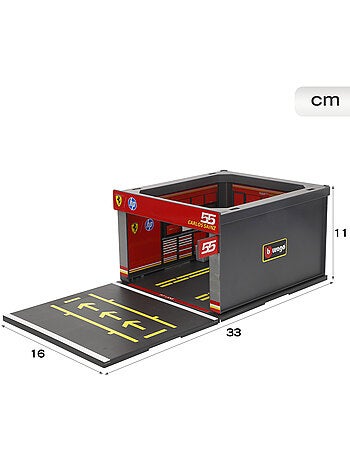 Burago set box ferrari sf23 f1 2023 carlos sainz 1:43