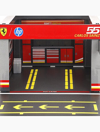 Burago set box ferrari sf23 f1 2023 carlos sainz 1:43
