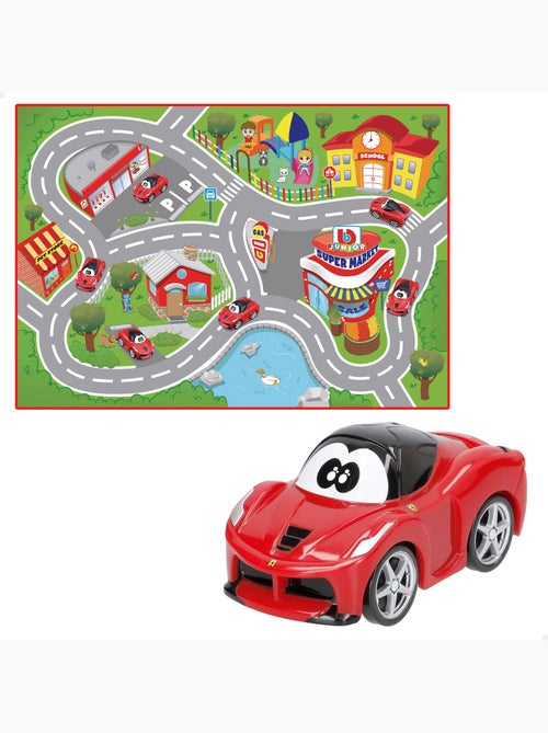 Burago set de juego alfombra bebé circuito con coche ferrari laferrari - Kiabi