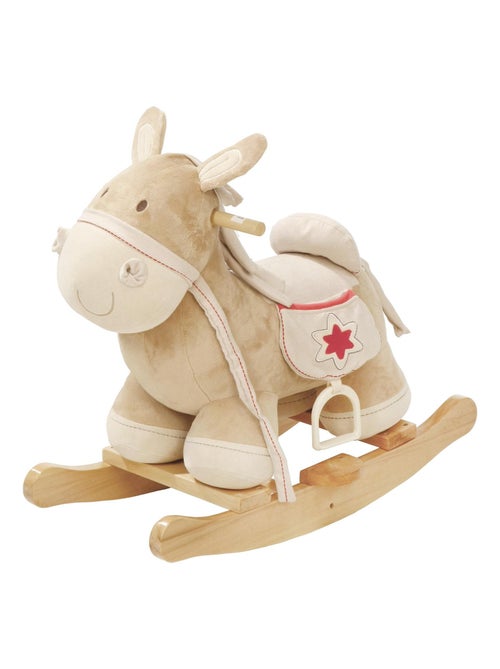 Burro balancín con estribos, silla y riendas para bebé desde 18 meses 'Roba' - Kiabi