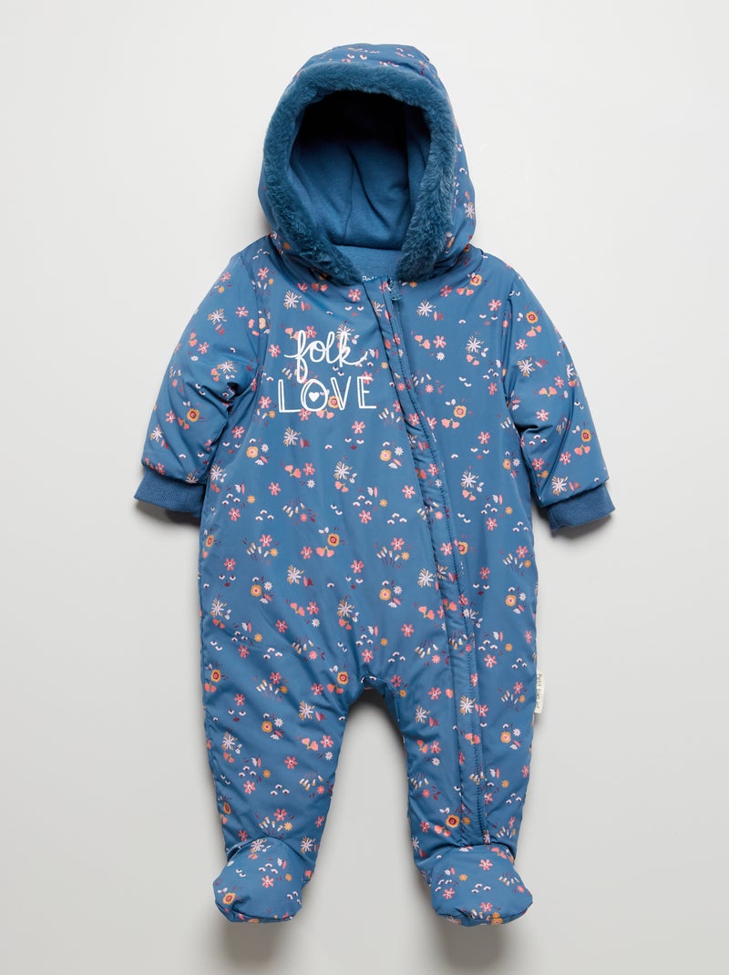 Buzo de bebé 'Petit Béguin' azul - Kiabi
