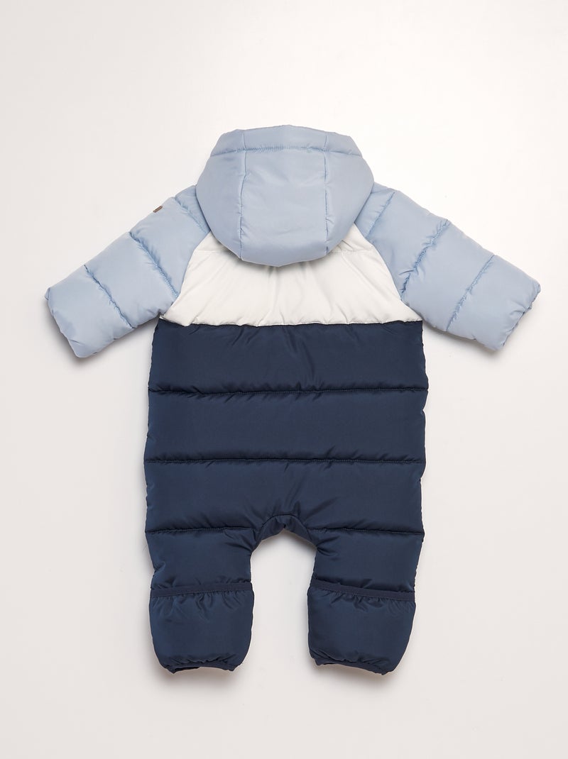 Buzo para bebé colorblock 'Name it' AZUL - Kiabi