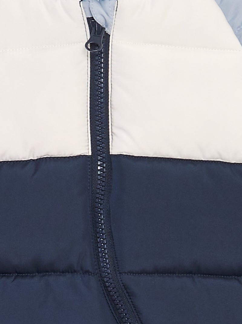 Buzo para bebé colorblock 'Name it' AZUL - Kiabi