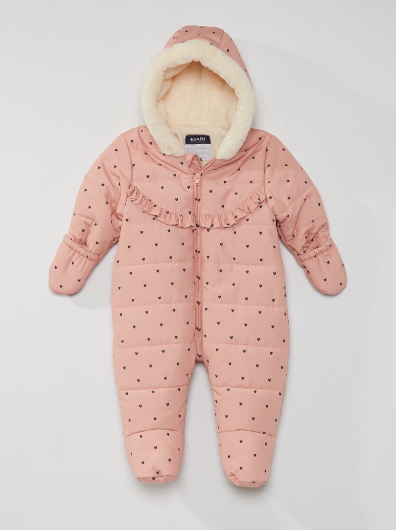 Buzo polar para bebé ROSA - Kiabi