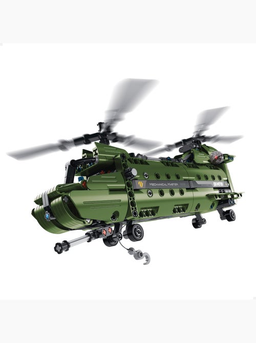 Bym helicóptero de juguete 2 en 1 desmontable 393 piezas - Kiabi