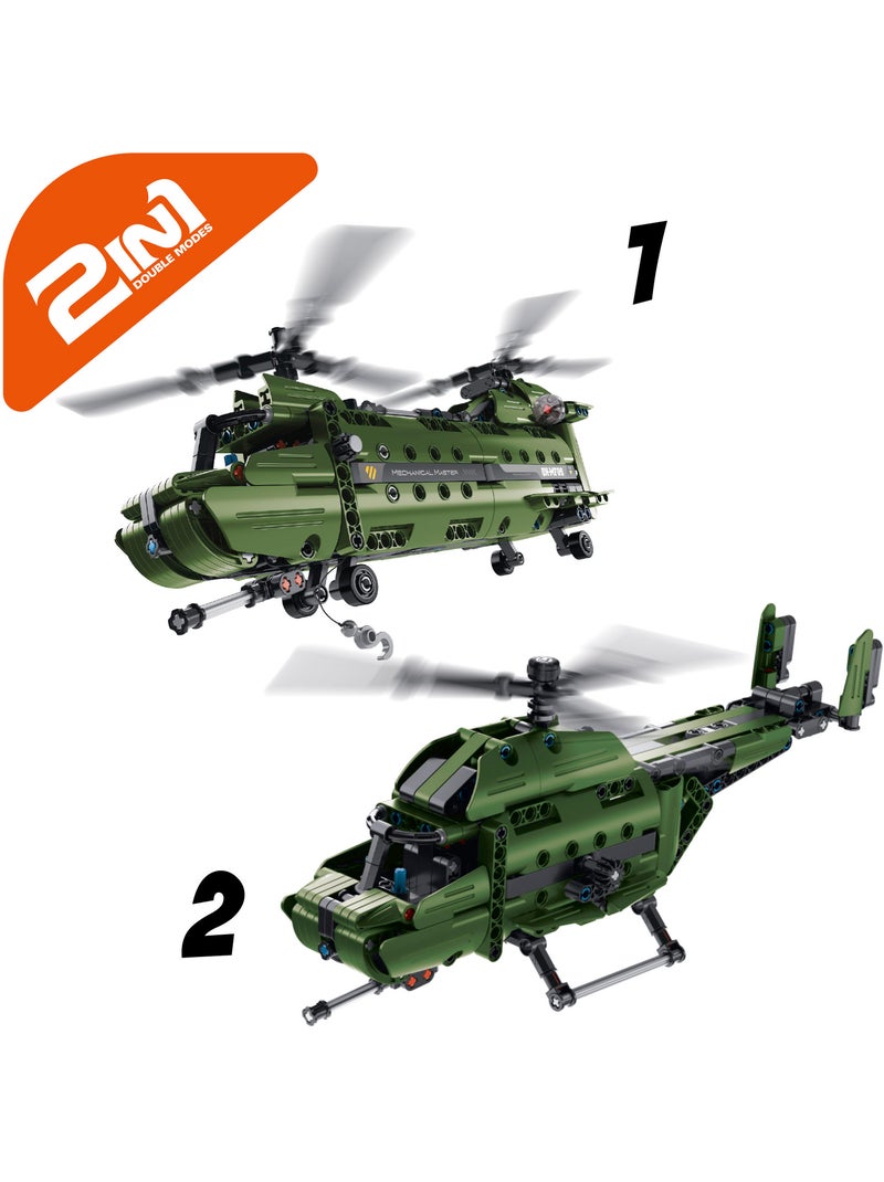 Bym helicóptero de juguete 2 en 1 desmontable 393 piezas N/D - Kiabi
